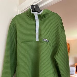 LL Bean 1/4 Button Pullover Shirt XXL